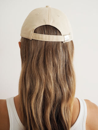 Recycled Cotton |  Essential Cap |  Ivory