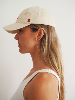 Recycled Cotton |  Essential Cap |  Ivory